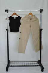 Set Milán Camel/Negro